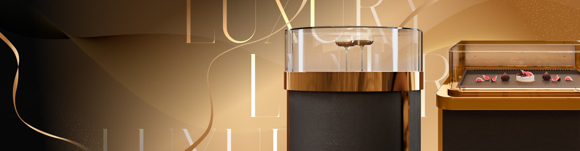 Премиальные витрины
серии Luxury