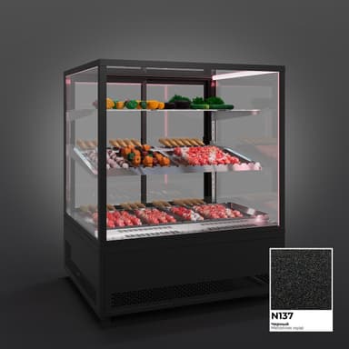JOBS MEAT 2 полки (черный)