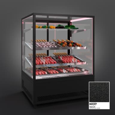 JOBS MEAT 3 полки (черный)