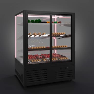 JOBS MEAT 3 полки сзади ЧЕРНЫЙ