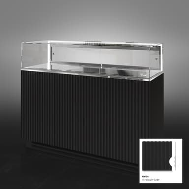 Glassier Lux 58 КУБА черный