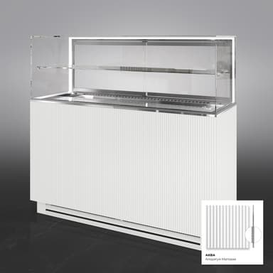 Glassier Lux 812 АКВА белый