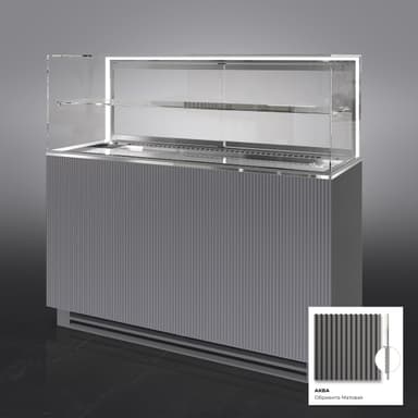 Glassier Lux 812 АКВА сереб-сер