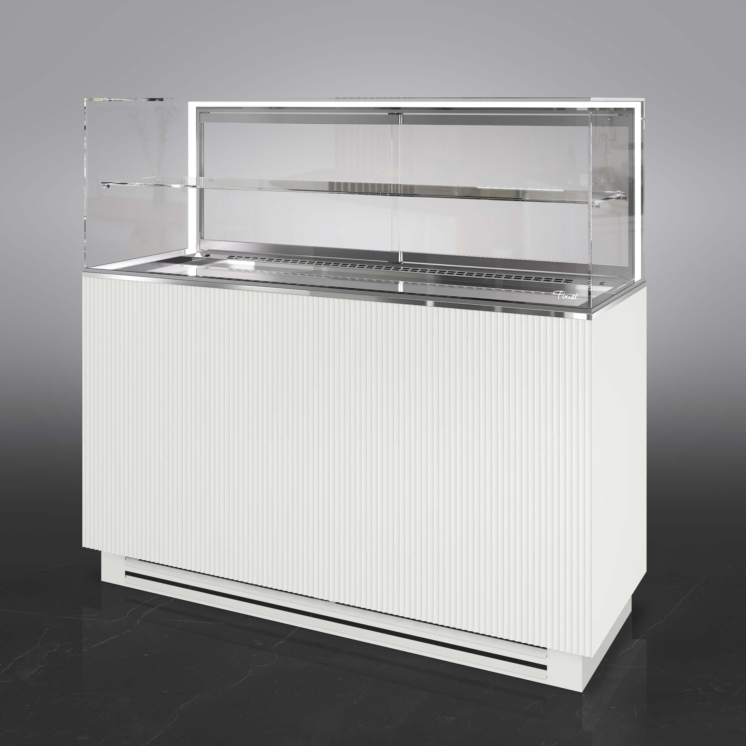 Glassier Lux 812. МДФ. Аква белый
